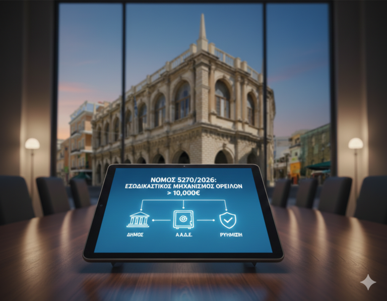Read more about the article Ένταξη Οφειλών Δήμων στον Εξωδικαστικό