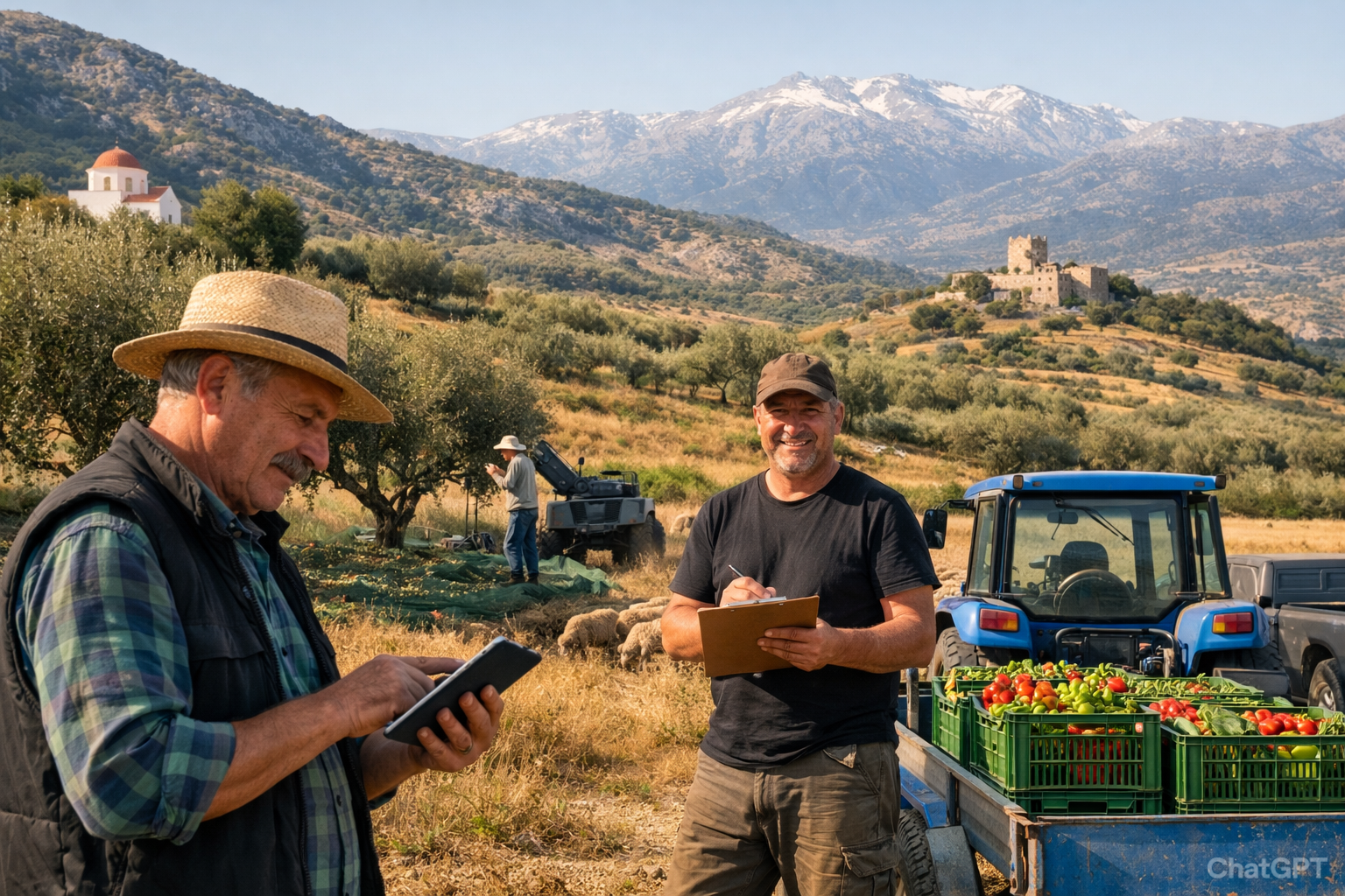 Αγρότες και ψηφιακό πελατολόγιο