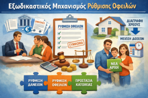 Ο εξωδικαστικός μηχανισμός ρύθμισης οφειλών