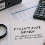 Προσαύξησεις και ασφαλιστικές κρατήσεις