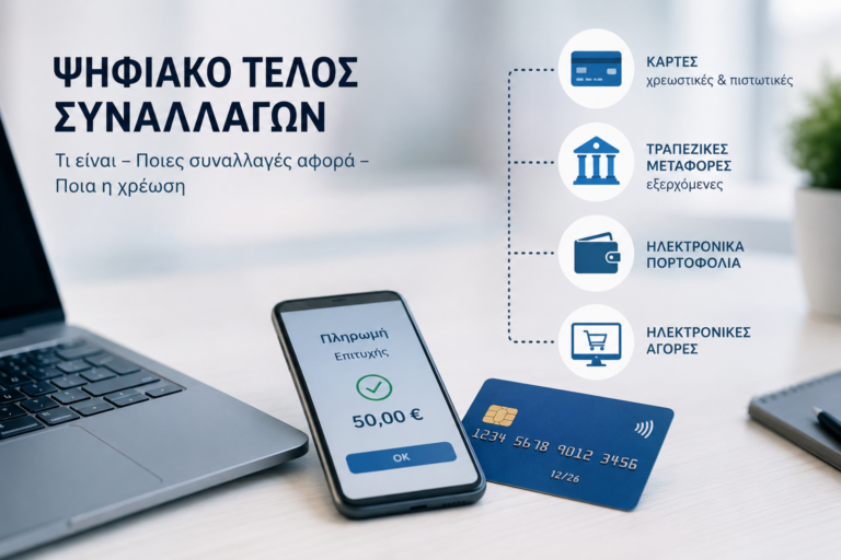Read more about the article Ψηφιακό Τέλος Συναλλαγής