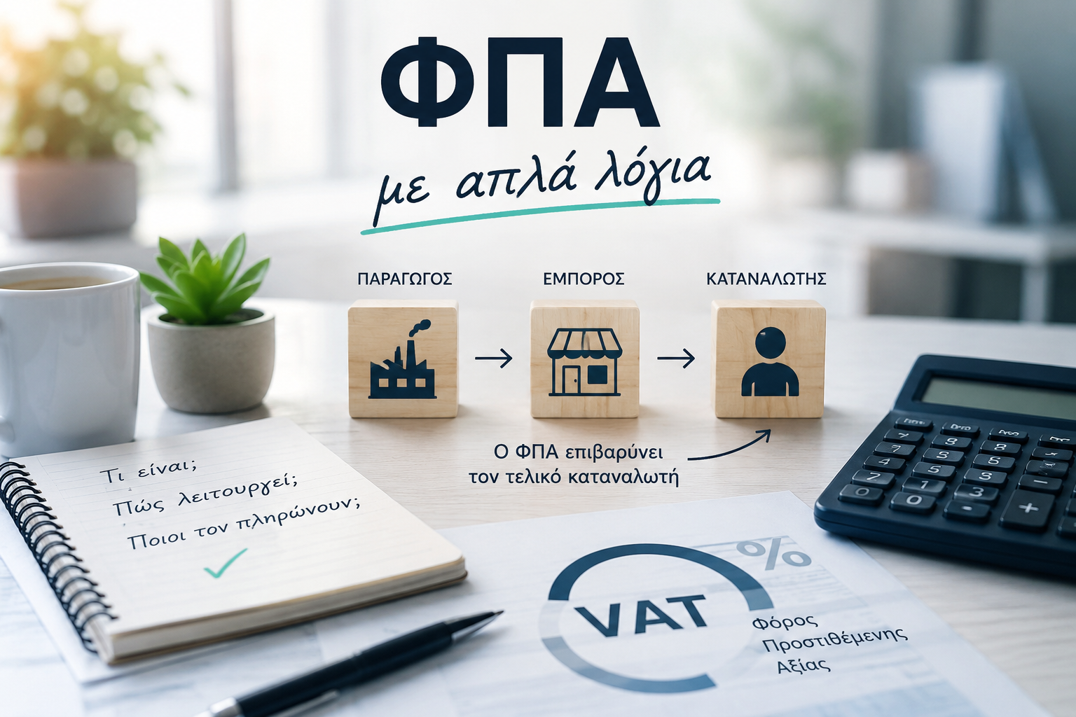 Ο ΦΠΑ με απλά λόγια