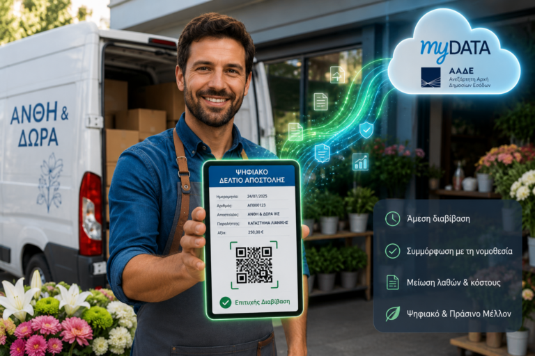 Read more about the article Ψηφιακό Δελτίο Αποστολής (myDATA)
